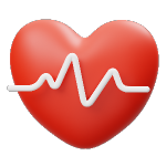 Heart rate icon
